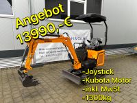 Minibagger BK1300JSR Kubota Joystick Knickarm Bayern - Neu Ulm Vorschau