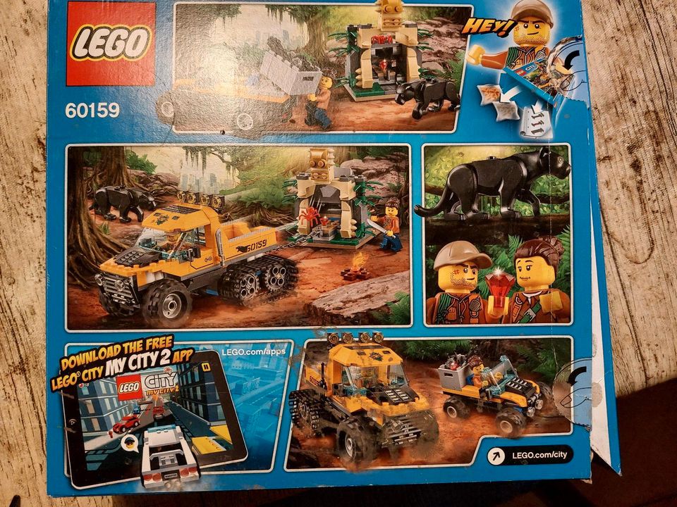 Lego City Dschungel 60159 +gratis 60157 ! in Großrudestedt