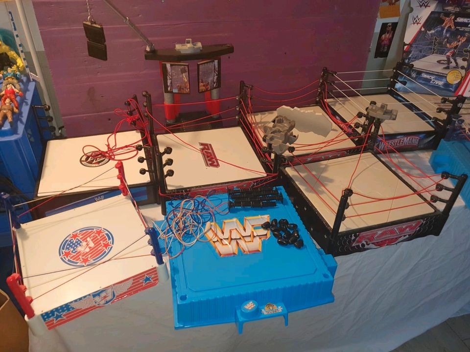 Wwf wwe Ringe moc wrestling in Gundelsheim