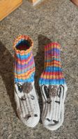 Gestrickte Wollsocken (Regia) Einhorn Größe 30/31 Baden-Württemberg - Hochdorf (Riß) Vorschau