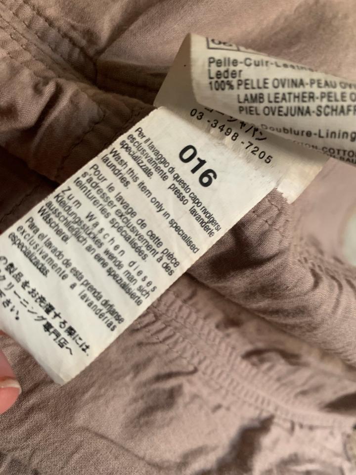Max & Co by Max Mara Lederjacke echtes weiches Leder Schlamm in Hamburg