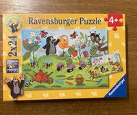 Ravensburger Puzzle 2x24 der Maulwurf im Garten Bayern - Ingolstadt Vorschau