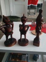 Afrikanische Holzfiguren / Holz Figuren / Skurrile Holz Figuren Brandenburg - Lenzen (Elbe) Vorschau