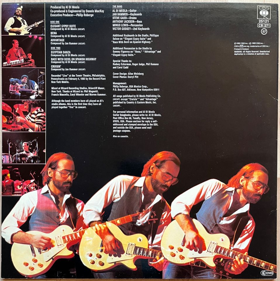 Al Di Meola Tour De Force "Live" Vinyl - Schallplatte 12" LP Top! in Alzenau