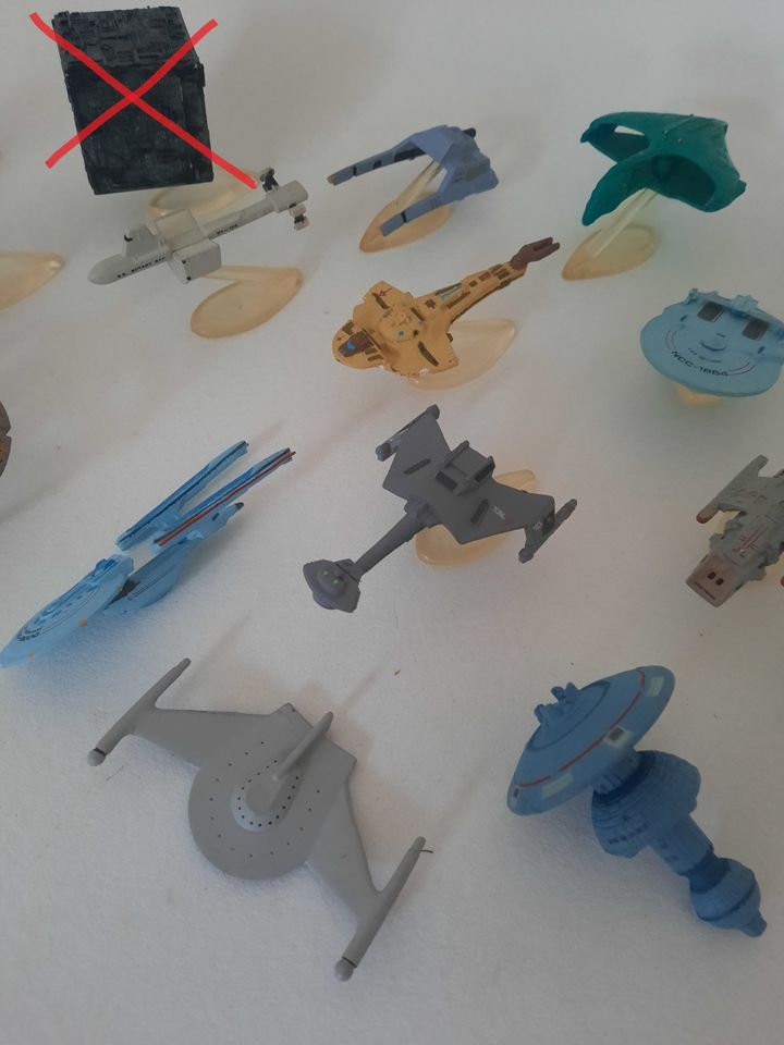 Star Trek Micromachines Konvolut in Wetter (Hessen)