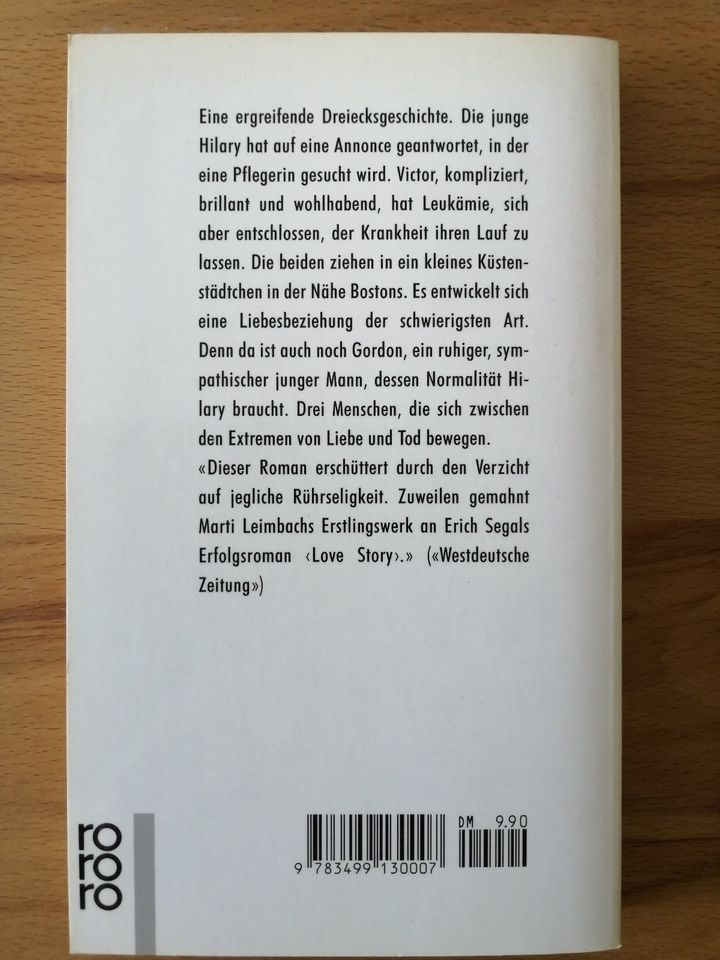 Taschenbuch Marti Leimbach  Wen die Götter lieben in Hannover