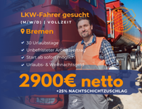 LKW Fahrer (m/w/d) | 2900 € netto pro Monat | in Bremen Niedersachsen - Cloppenburg Vorschau
