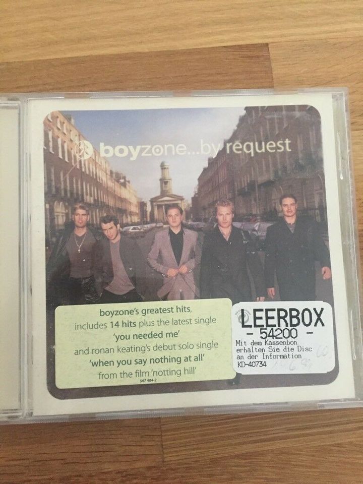 Top CD boyzone... by request in Regensburg