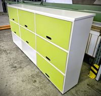 vitra Raumtrenner Schrank Büroschrank Sideboard grün/weiß (2) Baden-Württemberg - Freiburg im Breisgau Vorschau