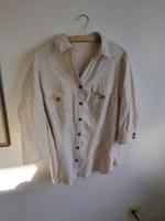 Safari Leinen Bluse - Beige - M München - Sendling-Westpark Vorschau