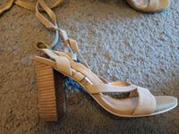 Hallhuber Sandalette Größe 37 Beige Hessen - Kassel Vorschau