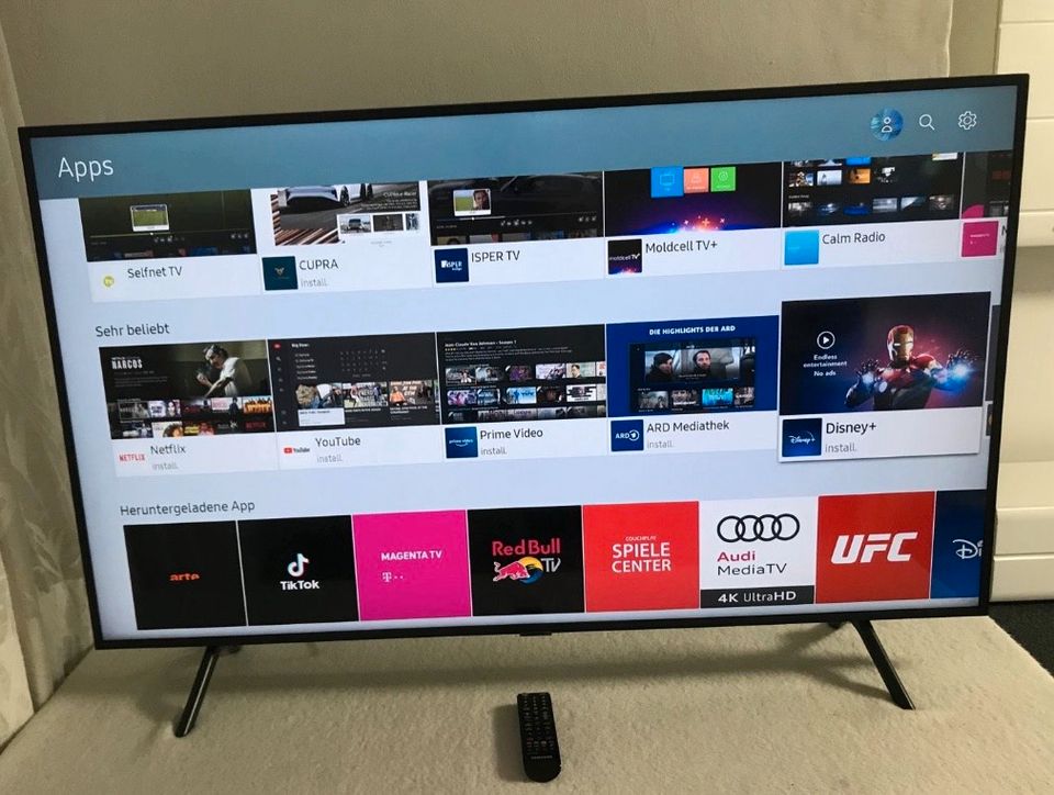 65 Zoll Samsung Smart tv 4k Neuwertig in Gütersloh