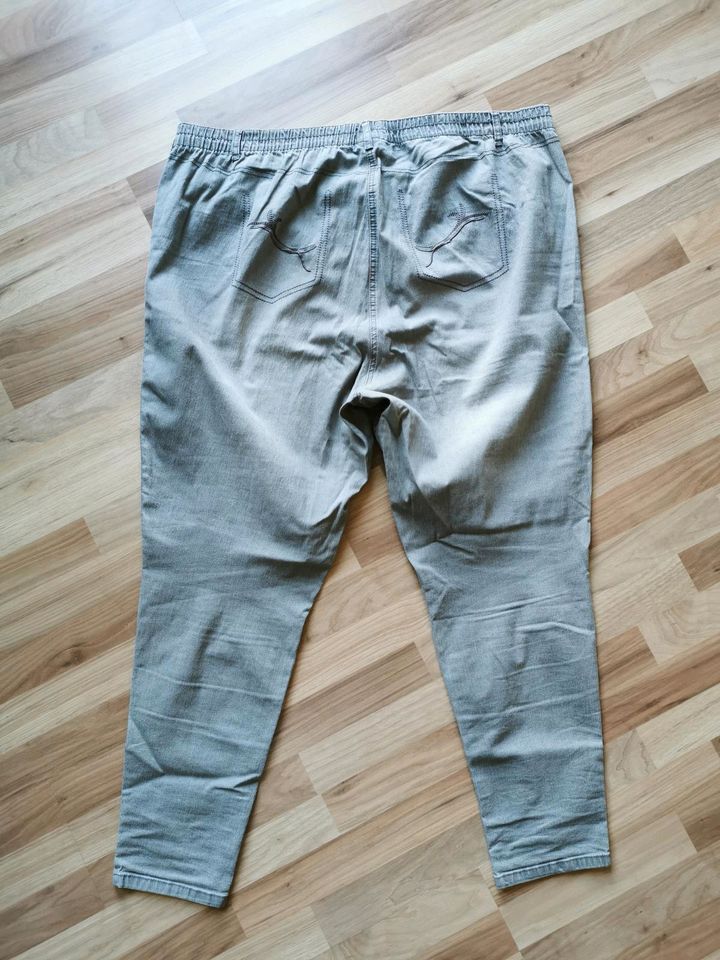 Jeans/Jeggings blau/grau Größe 58 (Langgröße 116) von *MiaModa* in Schloß Holte-Stukenbrock