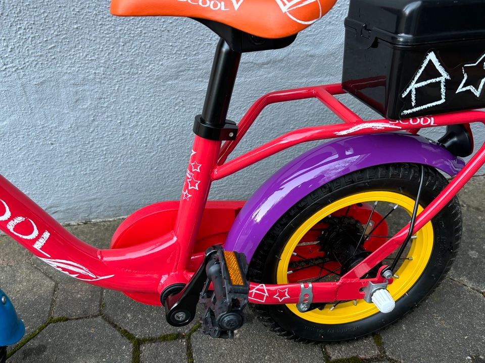 Kinderfahrrad von Scool 12“ Bunt in Birkenfeld