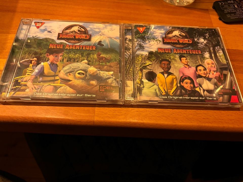 Jurassic World neue abendteuer CD 1+2 Hörspiel in Würzburg