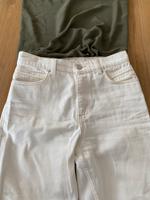 MANGO Mom jeans Gr 36 S weiß high Waist - wie neu Hessen - Otzberg Vorschau
