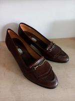 Pumps, Schuhe, Absatz, Gr. 40, Italy, Leder, vintage Nordrhein-Westfalen - Schwalmtal Vorschau