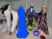 Disney Barbie Villians Cruella ursula meleficent die böse Königin Baden-Württemberg - Geislingen an der Steige Vorschau
