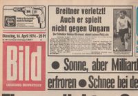 50. Geburtstag - Bild-Zeitung 16.4.1974 - Ungelesen Nordrhein-Westfalen - Hürth Vorschau