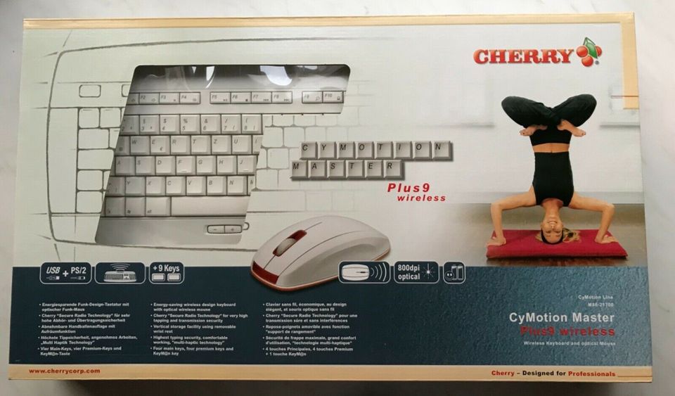 Cherry CyMotion Master M86-21700 Funk Maus/Tastatur unbenutzt OVP in Solingen