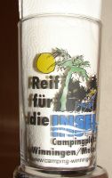 Glas Wasserglas  Schnapsglas Campingplatz Winningen Mosel 0,1 Niedersachsen - Jever Vorschau