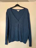 Blaue Strickjacke von H&M in Gr. L Bremen - Osterholz Vorschau