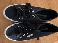 Blaue Superga-Stoffschuhe Baden-Württemberg - Radolfzell am Bodensee Vorschau