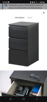 Malm kommode Ikea mit 3 Schubladen schwarz Mitte - Wedding Vorschau