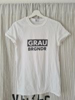 Print Shirt weiß Grauburgunder Neustadt - Buntentor Vorschau