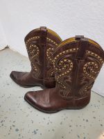 Lederstiefel Schuhe Stiefel Cowboy Texas Mexiko Motorrad Größe 42 Baden-Württemberg - Eschbach Vorschau