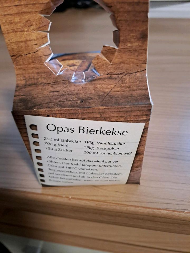 Einbecker Bier Stempel für Plätzchen in Hessisch Lichtenau