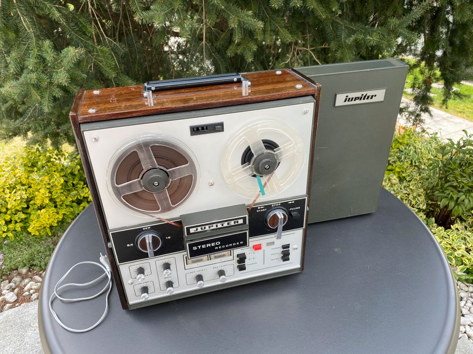 Stereo Tonbandgerät DDR Jupiter RFT Russisch Tape Spulen Sammler in Dresden