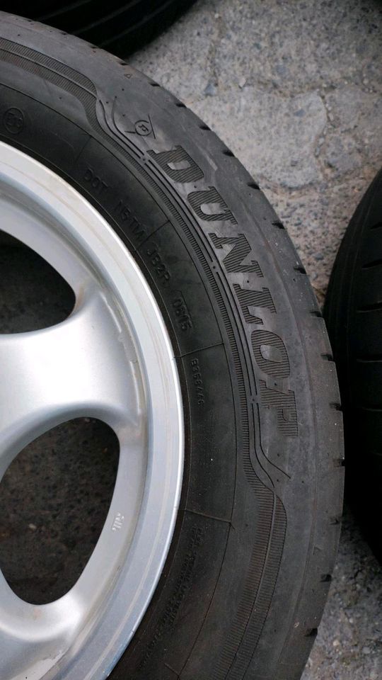 4×205/60R15 Sommerreifen mit Alufelgen in Altenkirchen