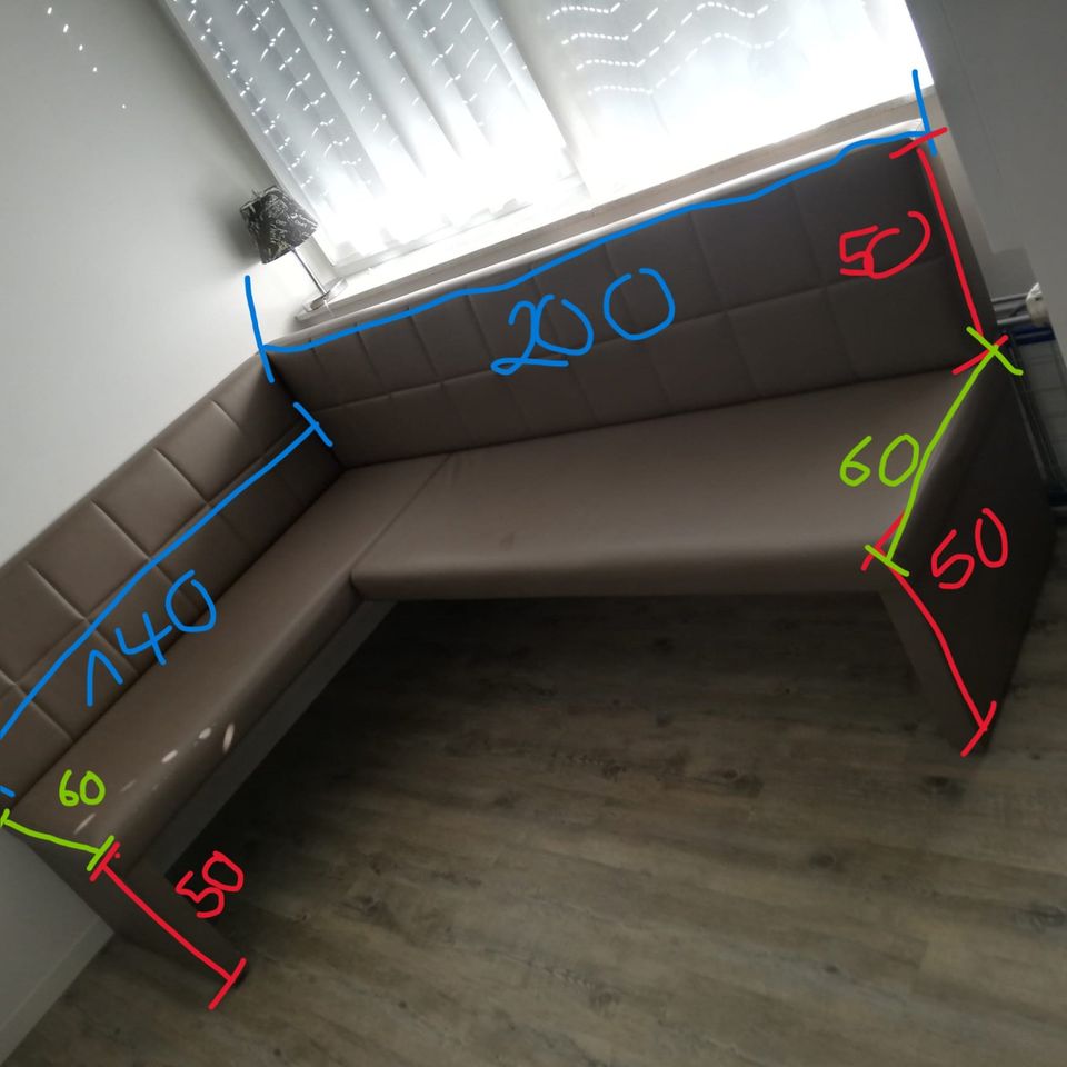 Eckbank / Küchenbank Kunstleder in Aachen