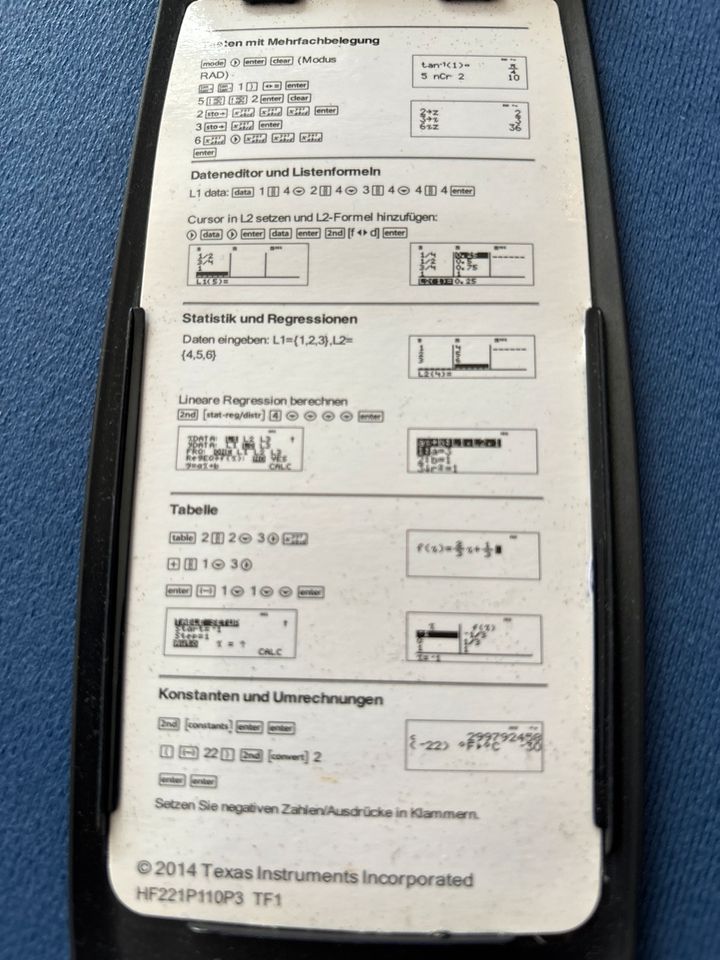 Taschenrechner TI-30X Plus in Böblingen