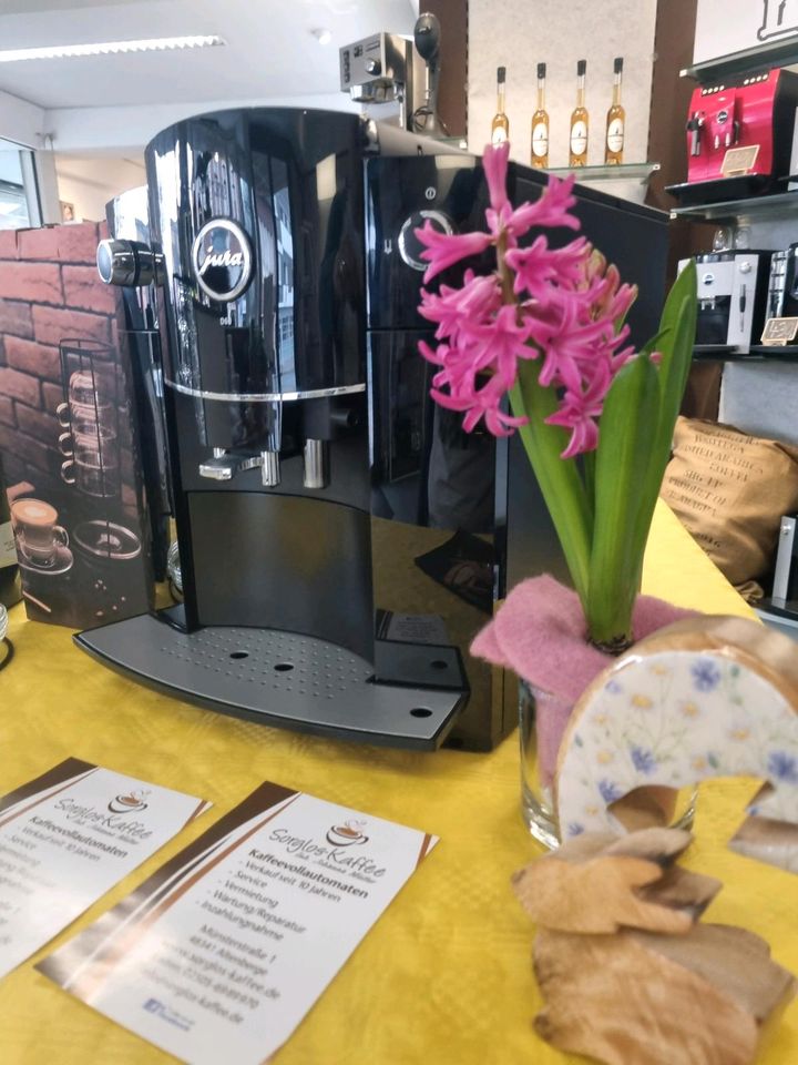 ☕️ Jura D60 Kaffeevollautomat mit viel Zubehör und 1 Jahr voller. in Altenberge