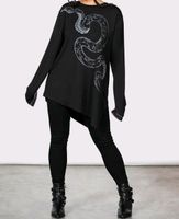 Killstar Shirt L Longsleeve asymmetrisch Bayern - Bogen Niederbay Vorschau