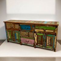 Sideboard, shabby, bunt Einzelstück Baden-Württemberg - Straubenhardt Vorschau