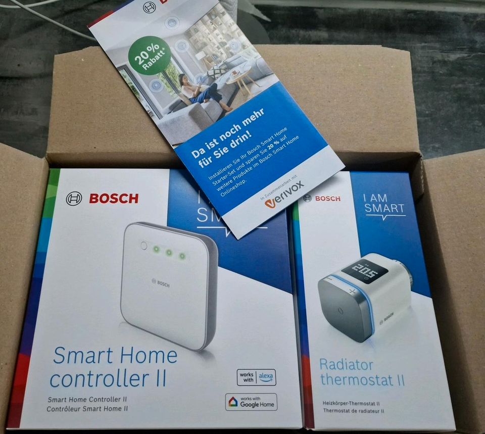Bosch Smart Home Startetset Neu & OVP Controller + Thermostat in Köln