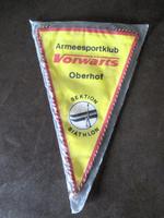 Wimpel 22x14 OVP DDR * ASK Vorwärts Oberhof Sek. Biathlon * Armee Hessen - Bensheim Vorschau