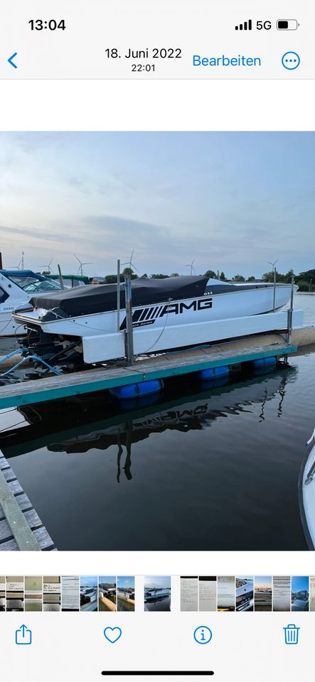 Lift - Bootslift - Boatlift - Schnellboot - Hebeanlage - Lifter in Hanstedt