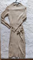 Elegantes Strickkleid beige mit Schleife Baden-Württemberg - Schriesheim Vorschau