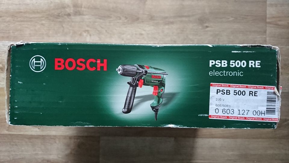 Bosch Schlagbohrmaschine PSB 500 RE Steinbohrer Holzbohrer in Berlin