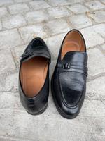 Elegante Herrenschuhe, schwarz, Größe 42 Hannover - Linden-Limmer Vorschau