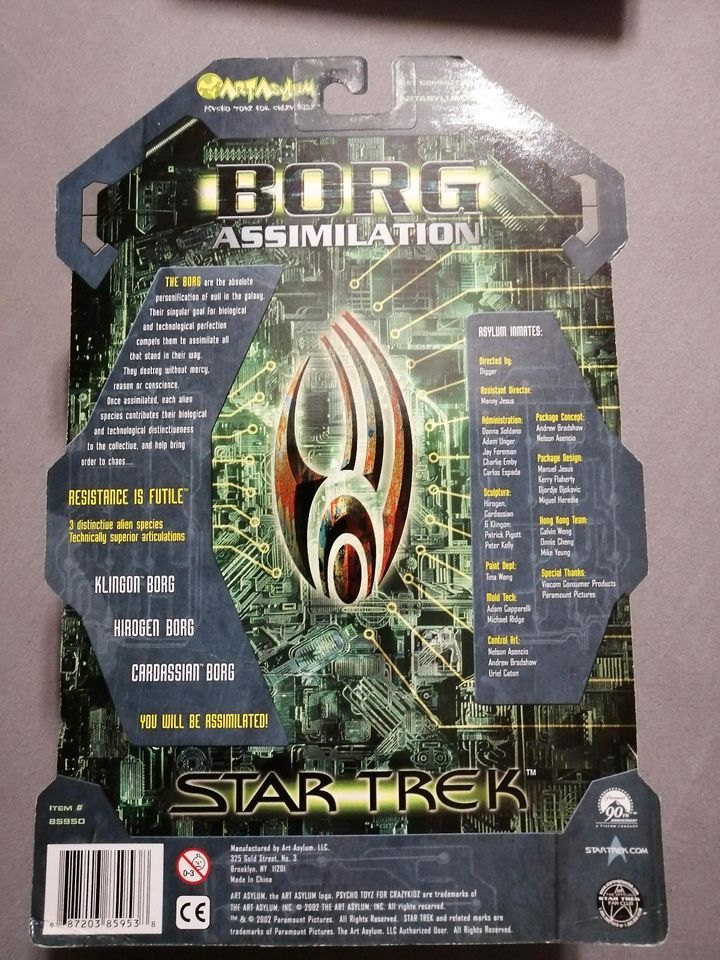 Star Trek Borg, Actionfiguren, Sammelfiguren, sehr selten, RAR in Dresden