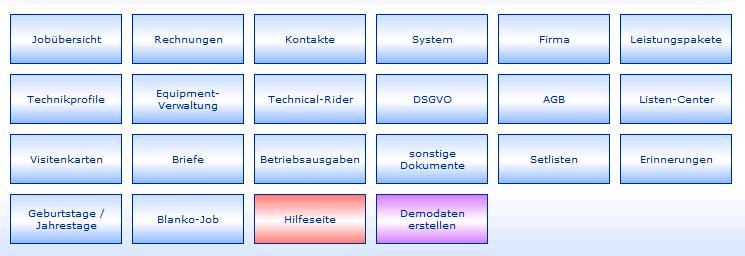 Orga-Job Eventplanung Booking Software für Musiker in Berglen