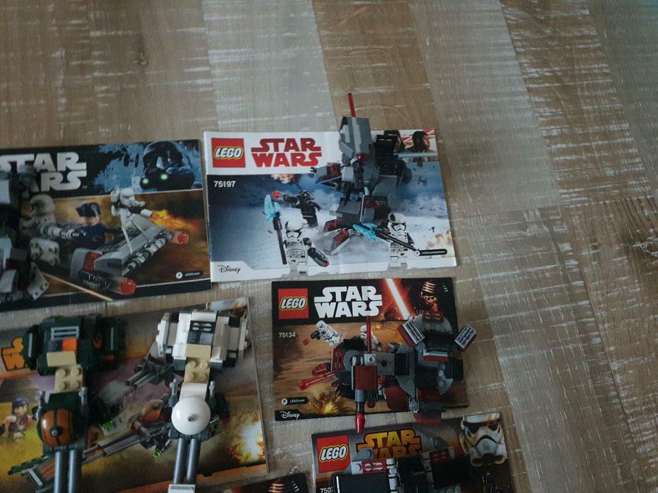 Lego Star Wars Battle Pack Sammlung in Winsen (Luhe)