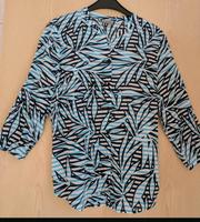 ❤️ RABE Sommerbluse Bluse S M 38 Shirt Tunika türkis weiß Sachsen - Schöpstal Vorschau