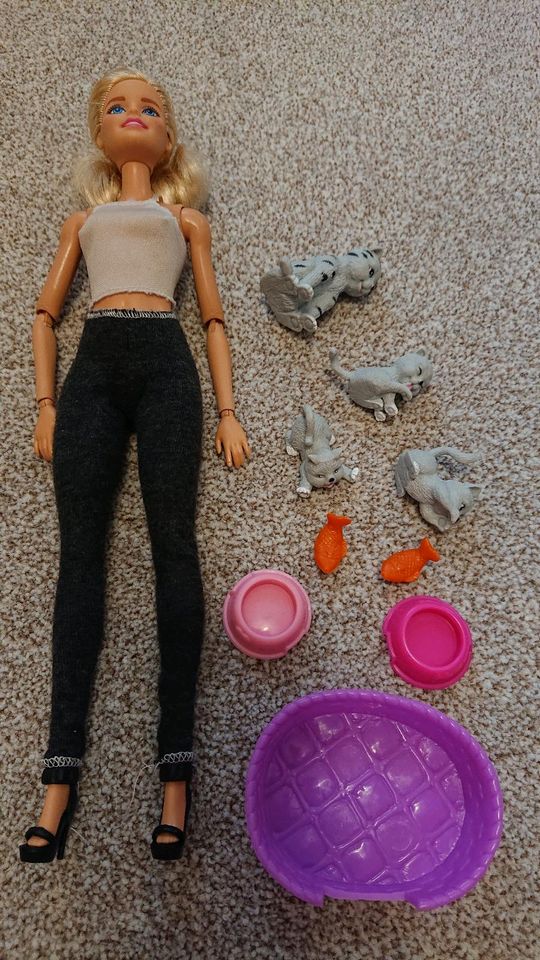 Barbie Set 5(kein Büwa Versand!)mit  Katzen in Schwarzheide