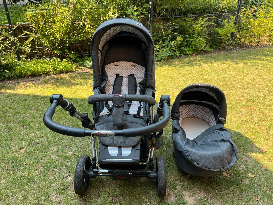 Hartan Topline S - Kombi-Kinderwagen Elefantenmuster in Mettmann